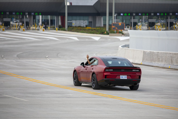 U.S.-Canada bridge opens in Detroit even as trade disputes test the neighbors’ ties