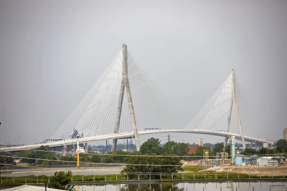 U.S.-Canada bridge opens in Detroit even as trade disputes test the neighbors’ ties